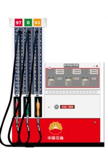 中石油L型柜式六槍加油機(jī)